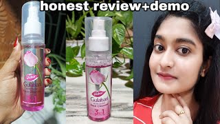 Dabur Gulabri Rose glow Face cleanser Review amp demo  how to use  indigenous beauty [upl. by Vani]