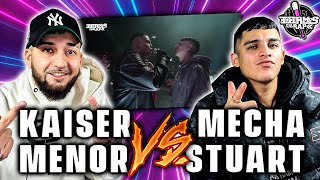 EL MENOR KAISER VS MECHA STUART  JOKKER Reaccionando enfermosdelrap [upl. by Boeke]