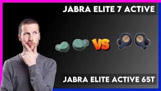 Jabra Elite 7 Active vs Jabra Elite Active 65t Comparison [upl. by Adiana649]