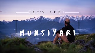 Lets Feel  Munsiyari  Khaliya Top amp Almora  Uttarakhand  New Year Destinations [upl. by Arais]