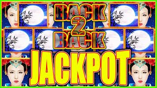 You Won’t Believe This Crazy Back 2 Back Bonus Jackpot High Limit Autumn Moon Dragon Link Slot [upl. by Malloch]