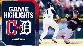 Guardians vs Tigers ALDS Game 3 Highlights 10924  MLB Highlights [upl. by Ykvir317]