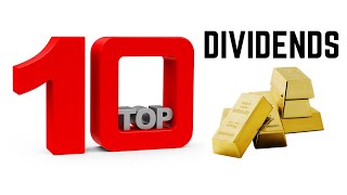 TOP 10 Dividend Paying Gold Stocks [upl. by Rooke]