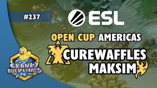 CureWaffles vs MAKSIM  TvP  ESL Open Cup 237 Americas  Weekly EPT StarCraft 2 Tournament [upl. by Georgetta664]