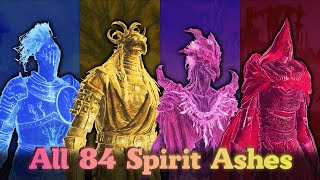 Ranking All 84 Elden Ring amp DLC Spirit Ashes From Worst To Best [upl. by Ilajna]