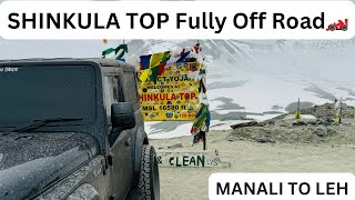 MANALI To LEH LADAKH 🏔️  FuLL oFF RoAD  NCR BOYS ON ROAD [upl. by Stickney]