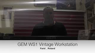 GEM WS1 vintage Workstation [upl. by Elfstan9]