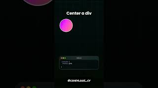 Css Centre A Div css animation centre programming codevlogscv trending youtubeshorts [upl. by Munmro484]