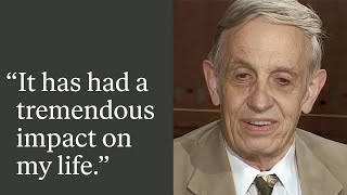 John Nash Prize in Economic Sciences 1994 The impact of the prize on his life [upl. by Liba]