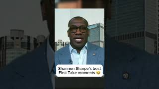 Shannon Sharpes BEST First Take moments 😂 shorts [upl. by Rosaleen]