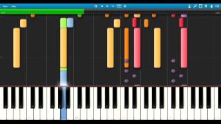 300 Piano Orchestra 300 Violin Orchestra Synthesia Tutorial [upl. by Kettie]