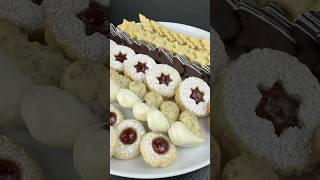 1 Teig 5 verschiedene Kekse 🎄🍪 plätzchen backen weihnachten [upl. by Adihahs]