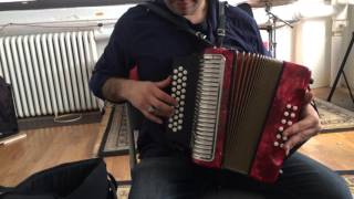 Accordion Redoblando Parte A con adorno [upl. by Bibeau]