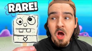 Opening Mystery SpongeBob Popsicle Figures Rare DoodleBob [upl. by Adley]