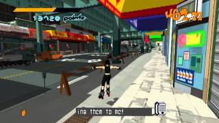 Jet Set Radio HD Walkthrough  Jet ranking on Bantam St w CubeCombo [upl. by Aley]