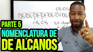 Nomenclatura de alcanos  Parte 57  Con 3 o más sustituyentes [upl. by Horn752]