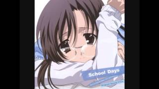 School Days OST  School Days Piano vers [upl. by Calabrese]