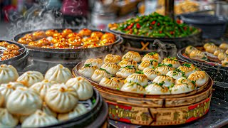 Epic Street Food Tour Chinese Delights in Hanoi Dimsum Dumplings Wonton Noodles [upl. by Beffrey534]