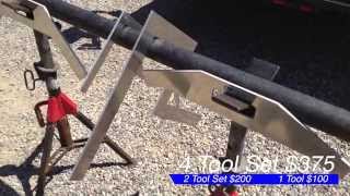 Pipe Fitter Tools and Flanging Tools  CRG Welding Tools  Grand Junction Colorado [upl. by Gnolb379]