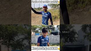 mohammad siraj bowling in Gujarat Titans😢virat kohli viral shorts ipl [upl. by Columbus]