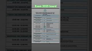 CBSE CLASS 10 amp 12 board exam Datesheet OUT 2025  full video 🖕🖕 [upl. by Peterson]