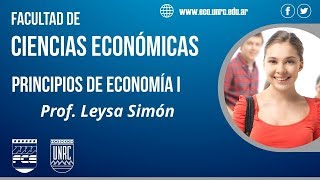 Video Tutorial 4  Principios de Economía I [upl. by Redlac]