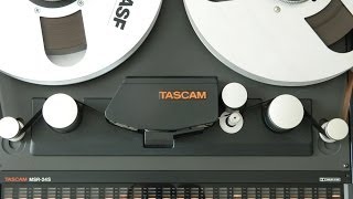 TASCAM MSR24S short overview [upl. by Georgena324]