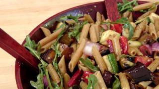 Grilled Veggie Pasta Salad  Recipe by Laura Vitale  Laura in the Kitchen Episode 130 [upl. by Jenni]