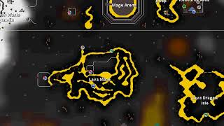 OSRS wilderness Slayer Task Black Dragons Safespotting [upl. by Nylram]