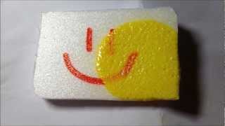 How to spray paint Styrofoam without melting Non foam safe [upl. by Braynard]