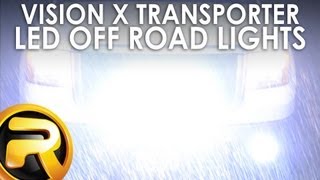 Vision X Transporter LED OffRoad Lights Promo [upl. by Sirehc]