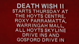 Death Wish 2 1982  TV Spot Trailer Australia [upl. by Cherrita]