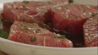 How to Make Easy Grilled Tuna Steaks  Tuna Recipe  Allrecipes [upl. by Placeeda]