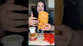 ASMR CHIPOTLE BURRITO 🌯 asmreating chipotle chipotleburrito burrito mukbang foodie eating [upl. by Mayap]