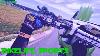 Mastering Sharp Turns on My KX450F at Thompson Speedway risktakerz [upl. by Sedgewinn318]