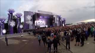 Blasterjaxx Ft Courtney Jenaé  You Found Me Bråvalla Festival 2014  GoPro [upl. by Marga]