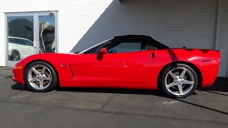 2005 Chevrolet Corvette Convertible Z51  A StartUp amp Complete Documentation [upl. by Elttil]