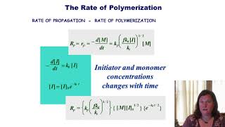 Kinetics Part 3 Chain Growth Polymerization [upl. by Ettenotna]