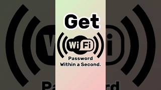 Get PCs WiFis Password within a Second CMD WiFi Password [upl. by Ielak169]