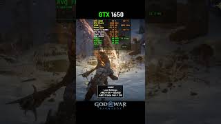 GTX 1650 God Of War Ragnarok godofwarragnarokpc [upl. by Mccord568]