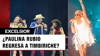 ¿Paulina Rubio regresará a Timbiriche Esto sabemos sobre un posible reencuentro [upl. by Ahsaekal]