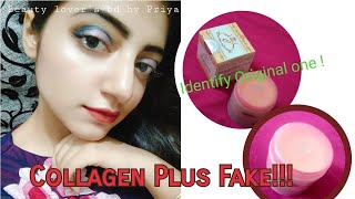 Collagen Plus Identify Fake amp Real [upl. by Lettig]