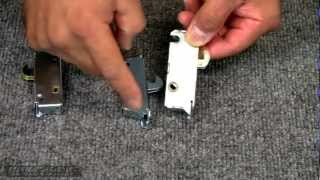 HowTo Identify amp Replace a Sliding Glass Door Mortise Lock [upl. by Baerl]