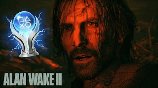 Alan Wake 2 PS5 All Trophies [upl. by Hoye]