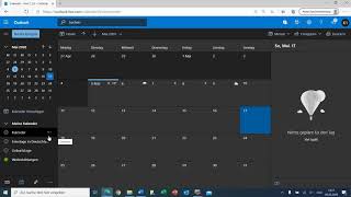 06 Microsoft 365 Office 365 Outlook Kalender hinzufügen Kalender teilen [upl. by Otes]