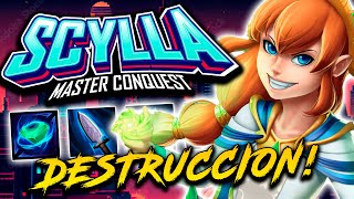 SCYLLA MID  ESTA NIÑA REVIENTA  SMITE Master Conquest [upl. by Lainey]