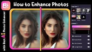 How to Enhance Photos with Best AI Photo Enhancer l Photo Enhancer [upl. by Nyrret]