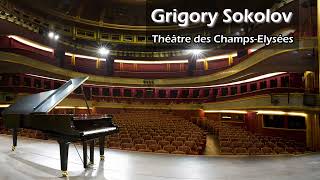 Grigory Sokolov Théâtre des ChampsElysées Paris [upl. by Laktasic686]