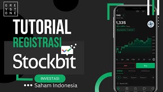 Tutorial Registrasi Stockbit untuk Investasi Saham [upl. by Emelen]