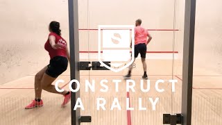 Squash TipsampTricks How to construct a rally [upl. by Liv]